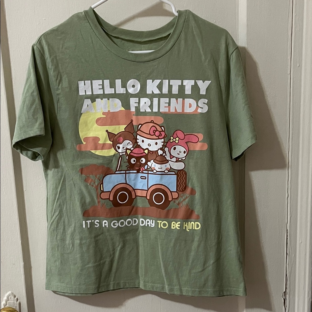 Hello Kitty Kids Green T-Shirt